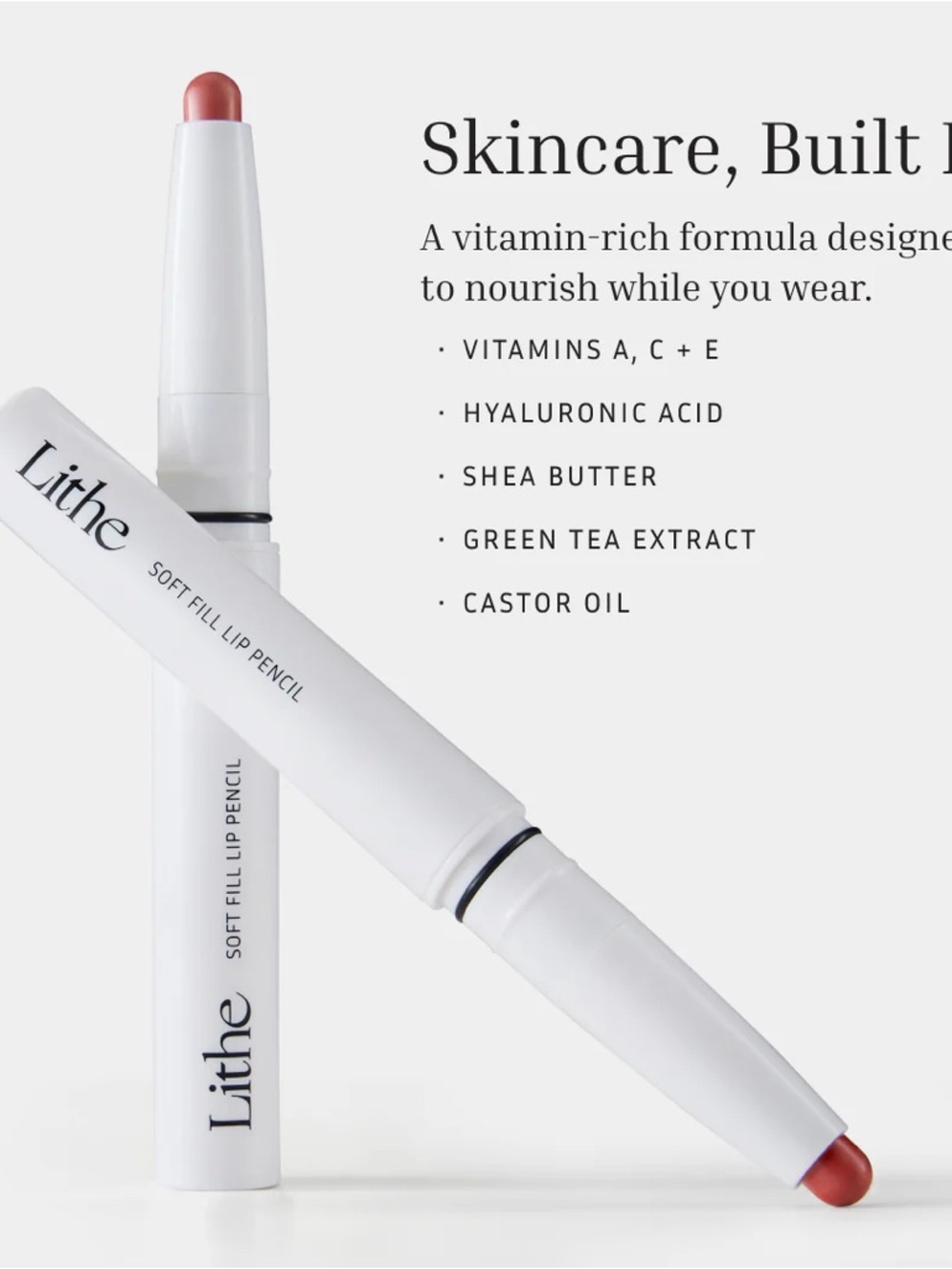 Lithe- Soft Fill Lip Pencil Duo - Picture 5 of 11